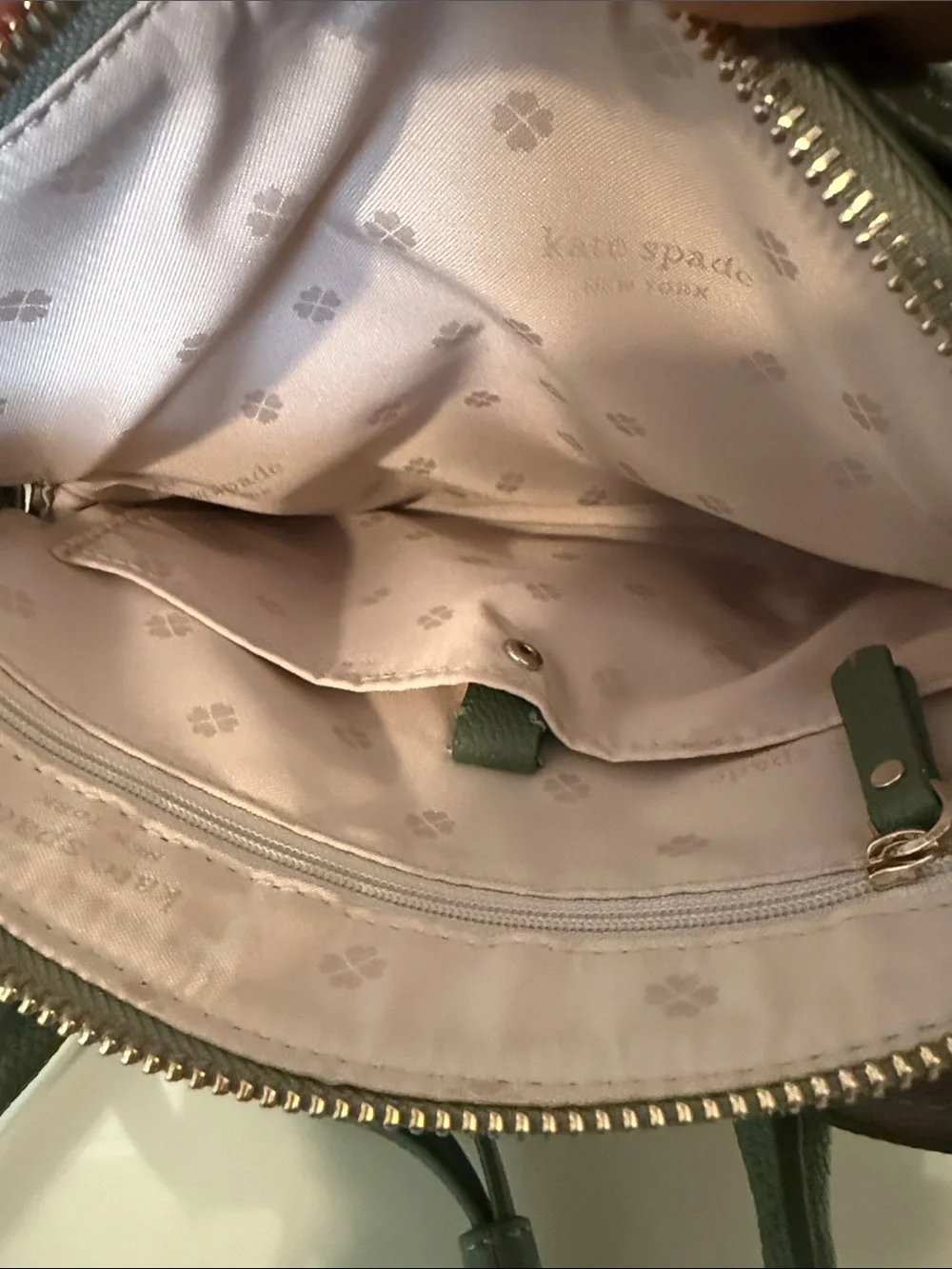 Kate Spade Margaux Medium Leather Satchel Bag/ crossbody.